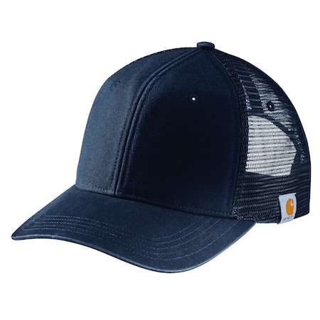 Carhartt Men's AH5298 Canvas Mesh Back Cap OS Hats Unassigned Navy AH5298-M / 105298-I26OS